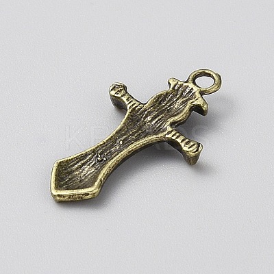Biblical Theme Tibetan Style Alloy Pendants FIND-WH20008-27D-AB-1