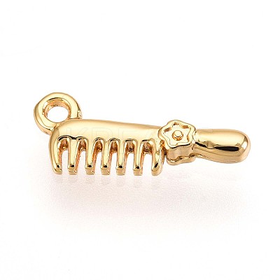 Brass Pendants KK-T075-12G-1