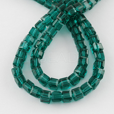 Glass Bead Strands X-GLAA-R041-6x6mm-15-1