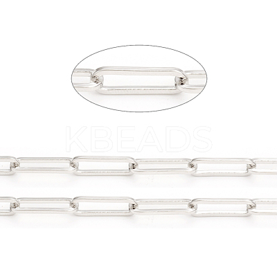 Brass Paperclip Chains CHC-L044-01C-P-1