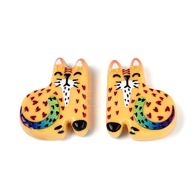Printed Opaque Resin Beads RESI-N043-19A-1