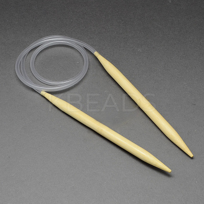 Rubber Wire Bamboo Circular Knitting Needles TOOL-R056-5.0mm-01-1