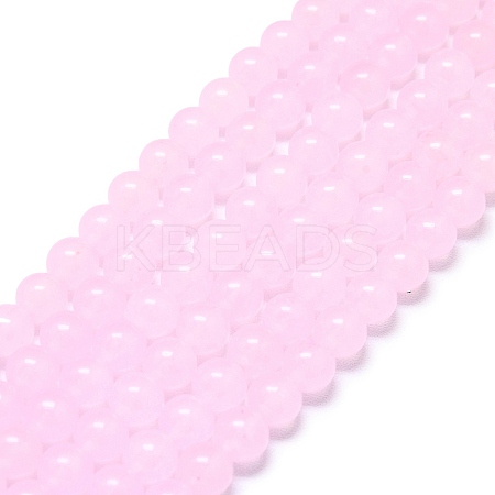 Natural Malaysia Jade Beads Strands G-L645-C01-6mm-22-1