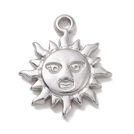 Non-Tarnish 304 Stainless Steel Pendants LS-STAS-A063-16P-1