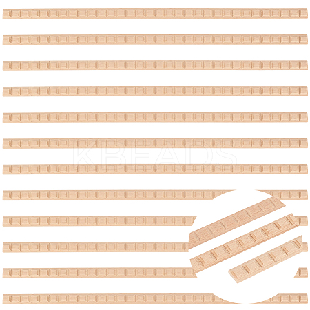 Wood Carving Waistline Edge Strips for Living Room Background Wall Decorative AJEW-GF0013-86B-1