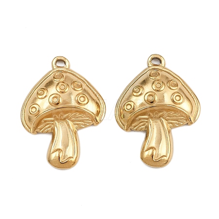 304 Stainless Steel Pendants STAS-L303-03G-1