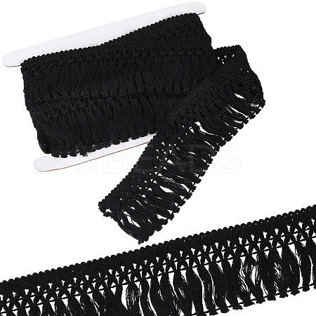 Cotton Lace Fringes Tassel Trimmings OCOR-GF0005-07B-04-1