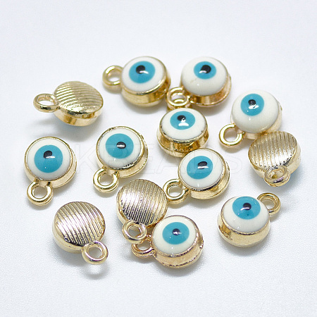 Light Gold Plated Alloy Charms ENAM-S117-27C-1