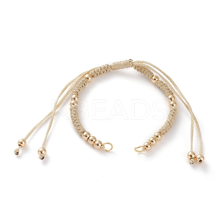 Adjustable Polyester Braided Cord Bracelet Making AJEW-JB00892-06-1