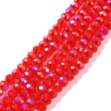 Electroplate Glass Beads Strands LS-EGLA-A034-T4mm-L09-1