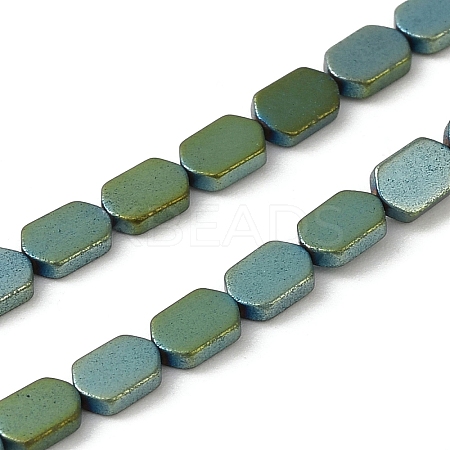 Electroplated Synthetic Non-Magnetic Hematite Beads Strands G-E610-A01-GR-1
