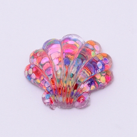 Transparent Flatback Resin Cabochons Accessories RESI-WH0009-82-1