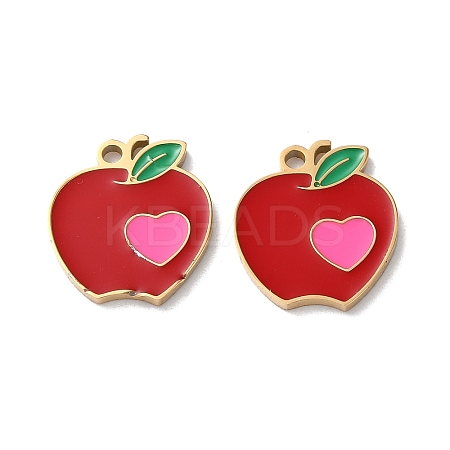 Ion Plating(IP) 304 Stainless Steel Charms STAS-C083-19G-02-1
