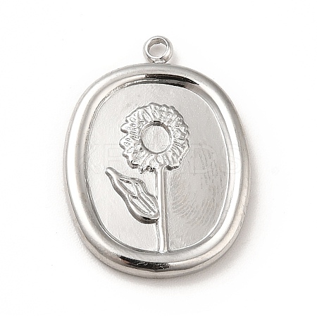 Non-Tarnish 304 Stainless Steel Pendants STAS-H172-17P-1