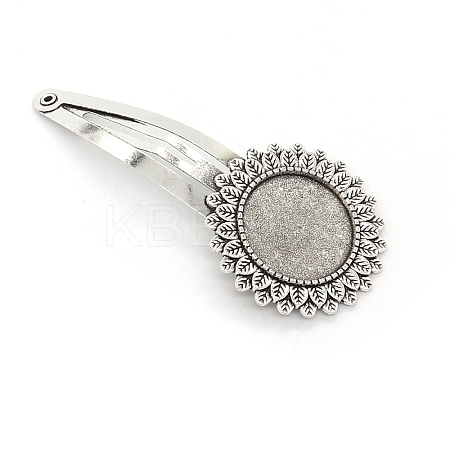 Alloy Snap Hair Clip Finding PW-WG38295-05-1