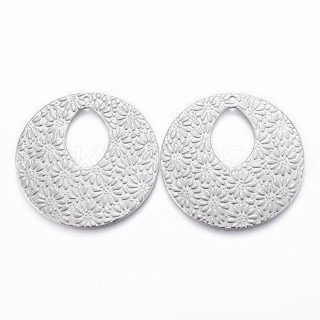 Non-Tarnish 304 Stainless Steel Pendants LS-STAS-H416-51P-1