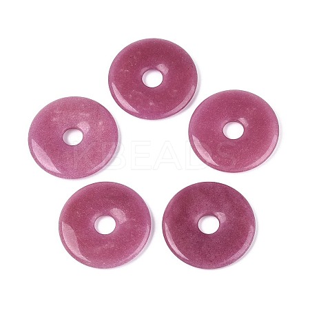 Dyed Natural White Jade Big Pendants G-T144-43C-1