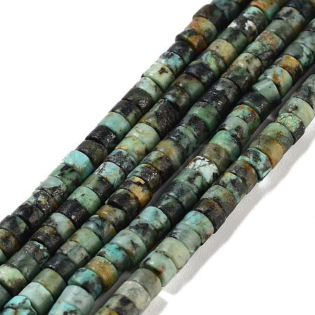 Natural African Turquoise(Jasper) Beads Strands X-G-A220-B03-01-1