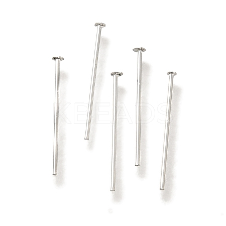 Brass Flat Head Pins KK-H502-01B-S-1