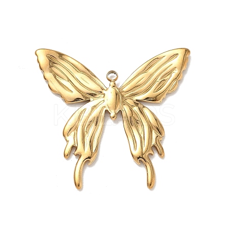 304 Stainless Steel Pendants STAS-L301-12G-1