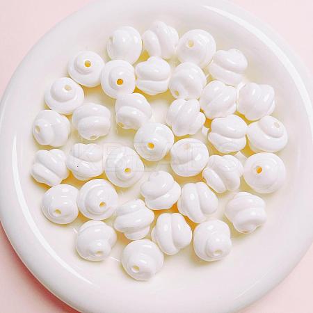 Opaque Acrylic Beads LS-OACR-H034-39A-1