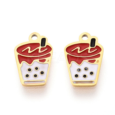 304 Stainless Steel Charms STAS-N112-04A-G-1