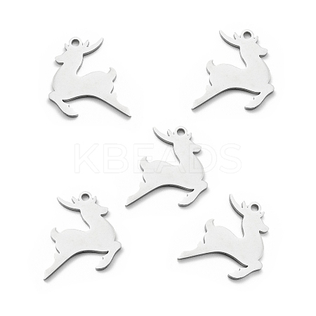 Non-Tarnish 201 Stainless Steel Pendants LS-STAS-E157-01P-1