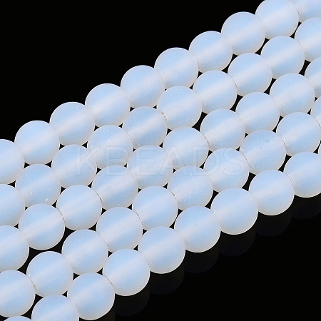 Imitation Opalite Glass Beads Strands GLAA-T032-J4mm-MD02-1