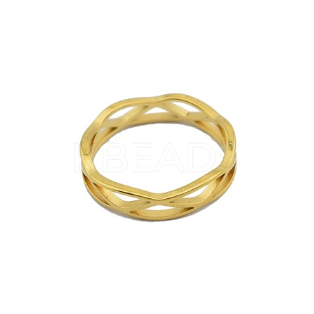 Cross 201 Stainless Steel Finger Rings FS-WG7A805-05-1