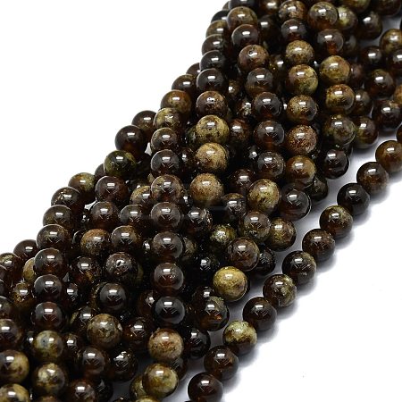 Natural Garnet Beads Strands G-E576-10B-1