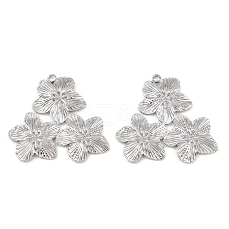 304 Stainless Steel Pendants STAS-I363-06P-1