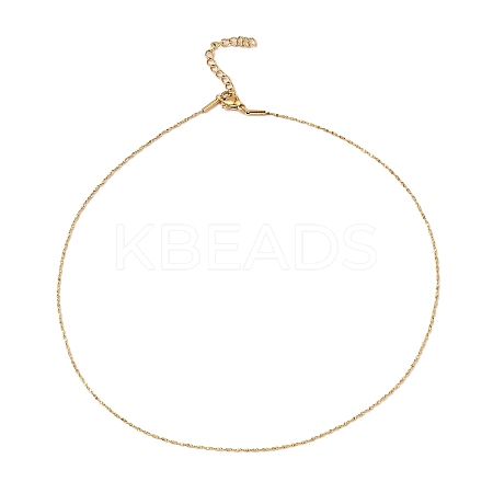 10Pcs PVD Vacuum Plating 304 Stainless Steel Serpentine Chain Necklaces Set NJEW-K254-01G-1