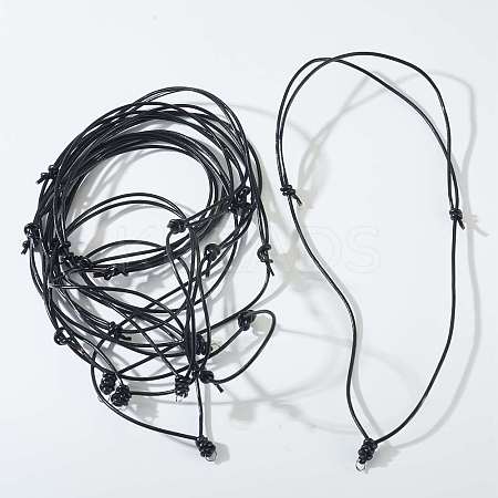10Pcs Cowhide Leather Cord Necklace Making NJEW-TAC0043-1