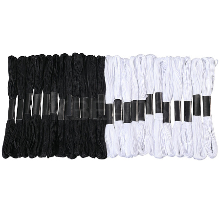 Polyester Embroidery Threads for Cross Stitch SENE-CY0001-07A-1