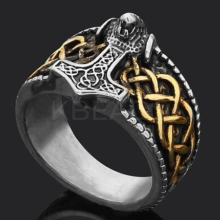 Viking 304 Stainless Steel Finger Rings for Men FS-WGB3F16-20-1