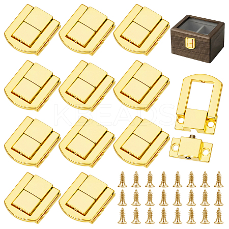 12 Bags Alloy Purse Locks FIND-NB0006-42G-1