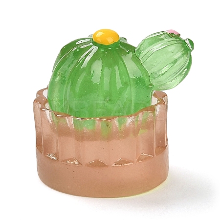 Luminous Resin Ornaments DJEW-K018-01F-1