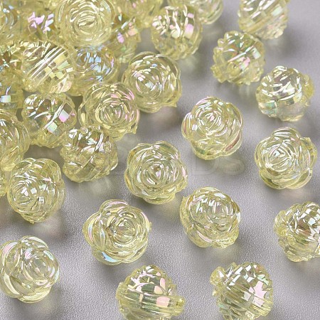 Transparent Acrylic Beads TACR-S154-33C-915-1