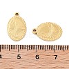 Ion Plating(IP) 304 Stainless Steel Pendants STAS-I309-06G-3