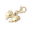 304 Stainless Steel Bowknot Pendant Decoration STAS-S165-29G-2