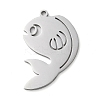 Non-Tarnish 304 Stainless Steel Pendants STAS-R116-07P-1
