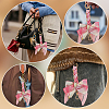 2Pcs Polyester Bowknot Bag Extension Chains PURS-ME0001-01A-5
