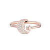 925 Sterling Silver Cuff Rings TS-R413-RG-2
