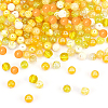 375Pcs 15 Color Spray Painted Crackle Glass Beads DIY-PH0003-88-5