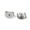 Tarnish Resistant 201 Stainless Steel Ear Nuts STAS-S028-11-1
