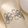 304 Stainless Steel Cuff Bangles BJEW-B135-01A-P-1