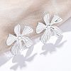 304 Stainless Steel Stud Earrings for Women EJEW-K306-20P-1