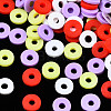 Handmade Polymer Clay Beads CLAY-T019-02B-11-1