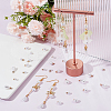 120Pcs 4 Style Plastic Imitation Pearl Charms KK-BBC0011-34-4