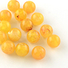 Acrylic Imitation Gemstone Beads OACR-R029-10mm-10-1